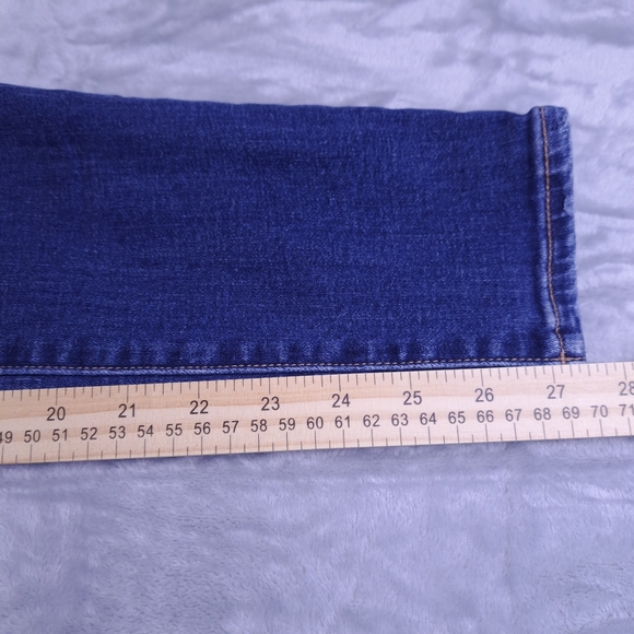 American Eagle Outfitters Blue Distressed Skinny Jeans - Picture 16 of 16